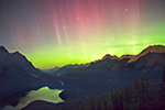 Aurora + Big Dipper + Peyto Lake