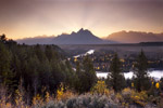 Smokin Tetons